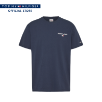 Tommy Hilfiger เสื้อยืดผู้ชาย รุ่น DM0DM17712 C87 - สีน้ำเงิน