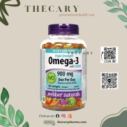 Webber Naturals Omega 3 900Mg With Coq10 80 Viên - Canada