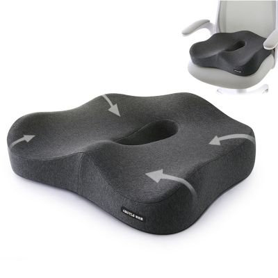 ✘ Memory Foam Office Chair Cushion Car Seat Support Pads Buttocks Pillow Massage Hips Orthopedic Pillow Coccyx Pain Relief Cushion