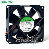 【YD】 KD2408PTB1-6A 24V 3.4W 8025 80x80x25MM 80MM 4900RPM Computer Blower Cooling SUNON