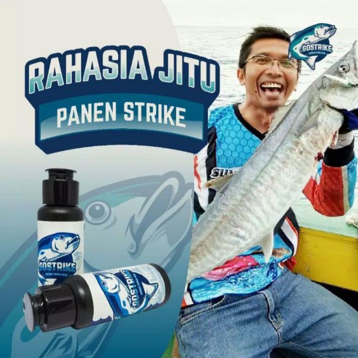 Go Strike Esen Umpan Mancing Original Asli Minyak Hiu Tikus Rahasia