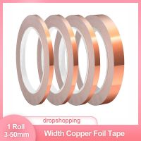 1 Roll Copper Foil Tape 65 FT Single Sided Adhesive Conduction Tape EMI Shielding Conductive Tape Hand Tools