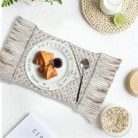 Macrame Placemats Heat-Resistant Non-Slip Tablemat Coaster For Home Restaurant Handcrafted Cotton id Insulation Mats