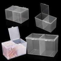 Remover Paper Makeup Cotton Pad Storage Box Rhinestone Nail Art Tools Container jan21