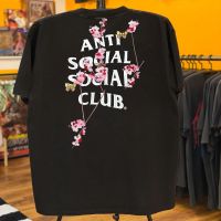 FoxU Store ASSC Club Vtg High Edition เสื้อยืดแขนสั้นพิมพ์ลายผ้าฝ้าย