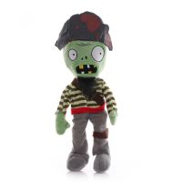 มาใหม่ล่าสุดซอมบี้รูปSwashbuckler Zombieนุ่มตุ๊กตาหนานุ่มตุ๊กตา30ซม.พืชPVZ Vs Zombies Plushตุ๊กตาของเล่นยัดใส้