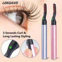 [LWF HOT]✌◐ แบตเตอรี่ Heated Eyelash Curler ความร้อนอย่างรวดเร็ว Natural Eyelas Long Lasting Electric Lash Separator ผู้หญิงความงามแต่งหน้าเครื่องมือ New