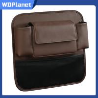 WDPlanet ที่ใส่อุปกรณ์บนรถยนต์ระหว่างหนัง PU ที่นั่งด้านหน้าสำหรับขนมโทรศัพท์เอกสาร