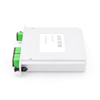 SC APC PLC 1x4 Fiber Optical Box FTTH Planar Lightwave Circuit Splitter Splitter box with 1*4 PLC Cassette Splitter Box