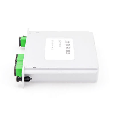 SC APC PLC 1x4 Fiber Optical Box FTTH Planar Lightwave Circuit Splitter Splitter box with 1*4 PLC Cassette Splitter Box