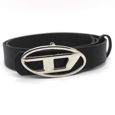 New Fashion D-Letter Oval Metal Snap Button Versatile Decoration for Men and Women Fashion Belt Trend Matching  AB3F