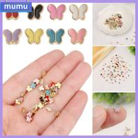 MUMU 20pcs 6mm หัตถกรรม ตุ๊กตาจิ๋ว เครื่องประดับ ปุ่มมินิ เสื้อผ้าตุ๊กตา DIY หัวเข็มขัดโลหะ หัวเข็มขัดเย็บเสื้อผ้า