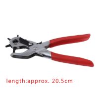 2022 Leather Belt Hole Punch Plier Eyelet Puncher Revolve Sewing Machine Bag Setter Tool Watchband Strap Household leathercraft Sewing Machine Parts