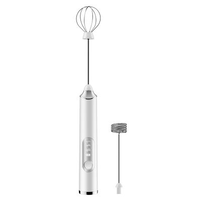 3 In 1 Electric Milk Frother Whisk Egg Beater Handheld USB Rechargeable Coffee Blender Milk Coffee Mixer Shaker Kitchen Tools