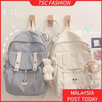 【hot sale】ↂ C16 TSCfashion Large-capacity Schoolbag Female Korean Version of Harajuku Ulzzang College Student Backpack Senior High School Ins Style Backpack