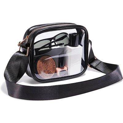 Waterproof Shoulder Bag Waterproof Cosmetic Bag Mens Outdoor Travel Bag Transparent Cosmetic Bag Stadium Concert Bag