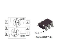 FDC6420C 20V (SOT23-6) N &amp; P-Channel PowerTrench® MOSFETs