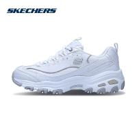 100% Original Skechersॣ sport shoes for women Running Shoes RetroW Lace Thick Bottom Sponge Cake Old Shoes Casual Sports Shoes Small White Shoes Female Jogging Shoes