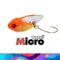 กระดี่ MICRO 26mm/6g : Weebass เหยื่อปลอม เหยื่อปลั๊ก เหยื่อไวเบรชั่น