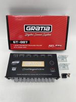 ปรีแอมป์ กราเทีย GRATIA รุ่น GT-007 ปรี 7 BAND ซับแยก คุณภาพดี Max out put 11V RMS รุ่นใหม่ล่าสุด  เสียงกลางชัดแหลมใส เบสแน่น จำนวน1ตัว