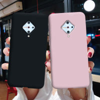 For Vivo S1 Pro Case S1Pro Candy Plain Color Silicone Matte Slim Soft Cover Shockproof Phone Case for VIVO S1 Pro