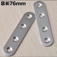 ∋✲ Stainless steel Fixed furniture Corner Brackets Article straight Connection accessories angle iron thick:2mm