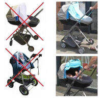 Baby stroller sunscreen curtains roll up sunscreen cover cotton sunshade stroller accessories