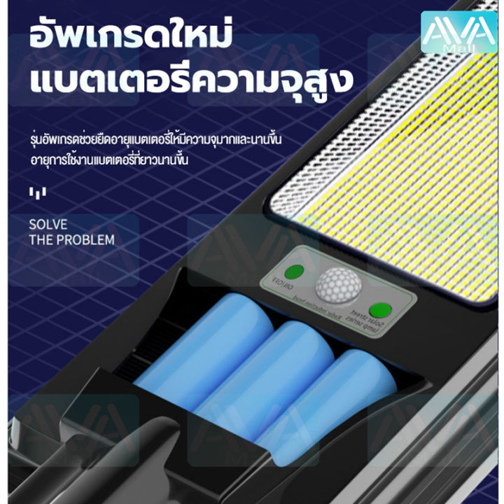 ava-mall-ไฟถนนโซล่าเซล-ไฟโซล่าเซลล์-ไฟโซล่าเซล-solar-light-โซล่าเซลล์-ไฟฟ้าโซล่าเซล-สปอตไลท์โซล่า-ไฟทางโซล่าเซล-สปอร์ตไลท์-led-โคมไฟถนน-solar-cell