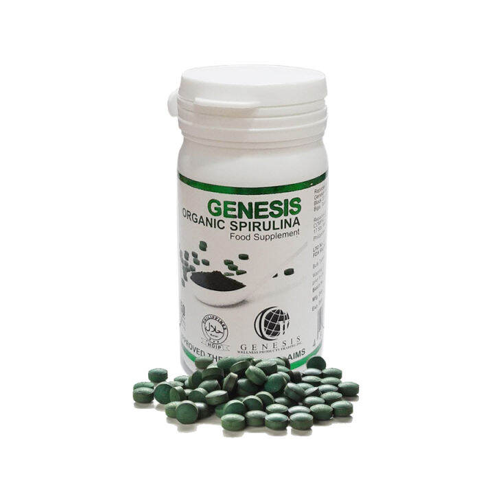 Genesis Organic Spirulina 150 Tablets Lazada PH