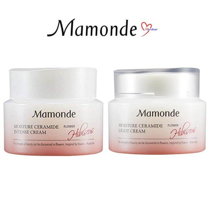 Mamonde Moisture Ceramide Light Cream 50ml /Moisture Ceramide Intense