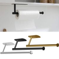 Bathroom Toilet Kitchen Stainless Steel Self-adhesive Tissue Roll Holder Silver Black Gold Color Paper Towel Holders for Kitchen Toilet Roll Holders