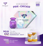 viên uống dưỡng da Diamond White day & night