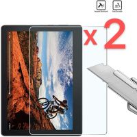 [Hot K] แท็บเล็ต2ชิ้นปกป้องหน้าจอกระจกเทมเปอร์ TB-X104F ฝาครอบสำหรับ Lenovo/แท็บ E10 Pelindung Mata HD 10.1นิ้วฟิล์มกันรอยกันกระแทก