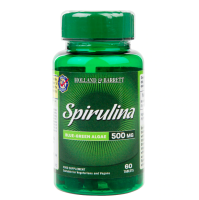 Holland &amp; Barrett Spirulina 60 Tablets 500mg ฮอลแลนด์แอนด์บาร์เร็ต