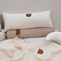 【CW】 Newborn Baby Columnar Infant Toddler Positioner Anti Roll Protection of 25x70cm Embroidery