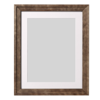 Frame, brown,Solid pine, Stain