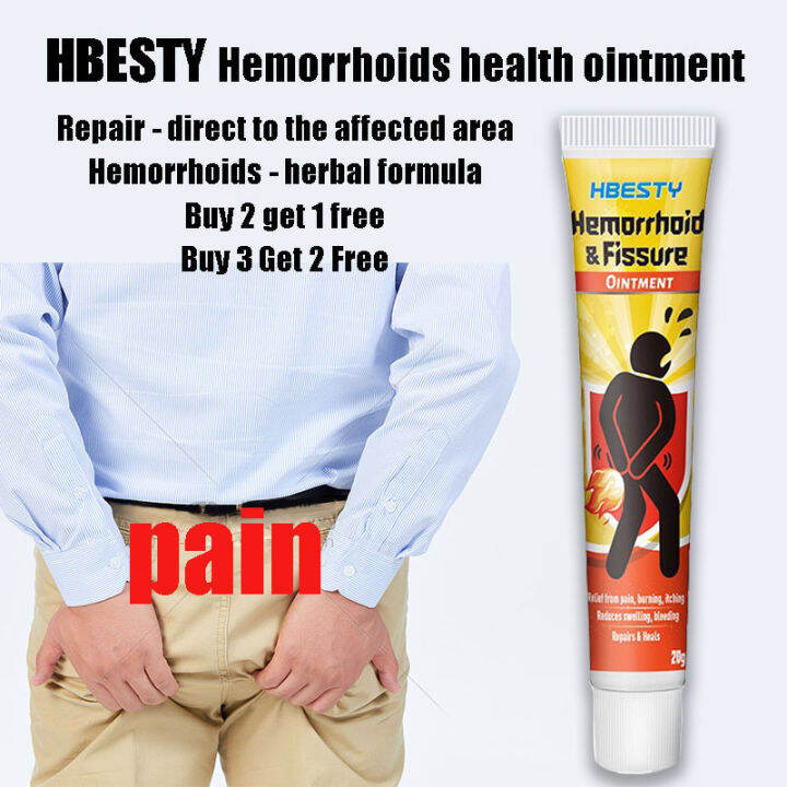 Hemorrhoid health cream genuine does not contain musk to relieve