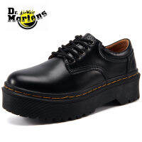 รองเท้าแฟชั่นส้นหนาสำหรับผู้หญิง,รองเท้า Dr Martens Air Wair ของผู้หญิงรองเท้าทำงานลำลองแฟชั่นสตรีแบบผูกเชือกข้อต่ำ