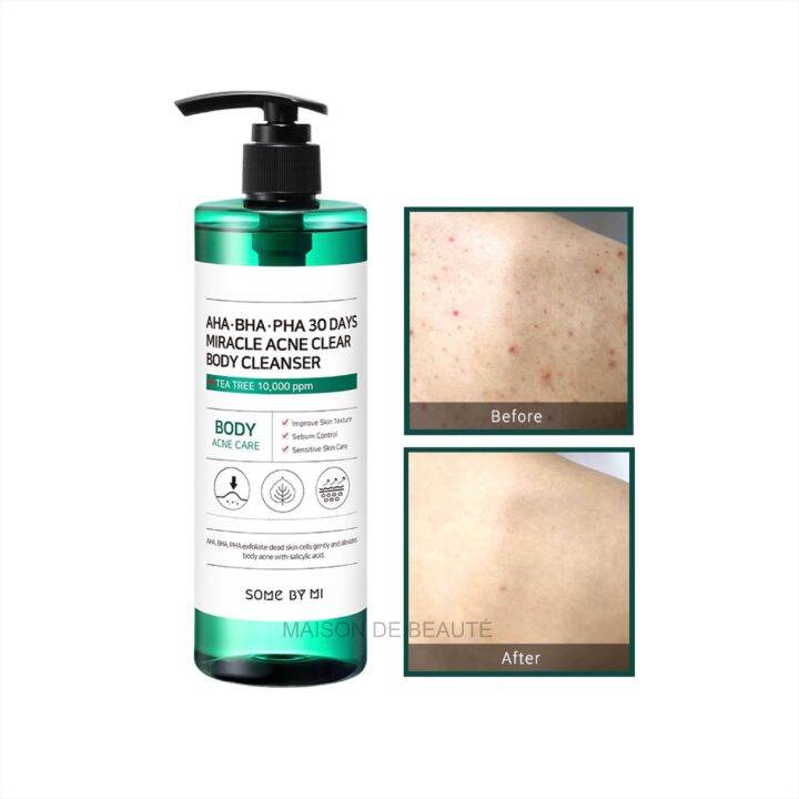 KOREA SOME BY MI AHA•BHA•PHA 30 DAYS MIRACLE ACNE CLEAR BODY CLEANSER