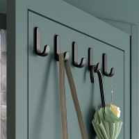 Multi-purpose Wall Organizer Hook Behind-door Key Cloth Hanger Hook Bathroom Robe Towel Holder Rack Kitchen Hardware Shelf Hook Door Hardware Locks