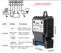 3A ควบคุมพลังงานแสงอาทิตย์12.8โวลต์3A อัตโนมัติปัญญาพลังงานแสงอาทิตย์ PWM เซลล์ชาร์จแบตเตอรี่ควบคุม Regulator ระบบพลังงานแสงอาทิตย์