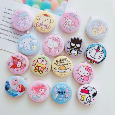 hot【DT】♨▧▦  Kuromi Cinnamoroll Pompompurin Pochacco Kawaii Cartoon Tape Measure Anime for