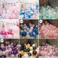 （koko party supplies）15/30ชิ้น12InLatex ลูกโป่งผสมสีทอง SilverPink ดาวเด็กอาบน้ำวันเกิดงานแต่งงานตกแต่งเหตุการณ์บอลลูน