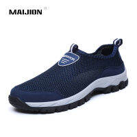 New Mens Wading Shoes Lightweight Beach Sneakers Breathable Mesh Seaside Barefoot Sandals Non-slip Outdoor Sport Fishing Blue