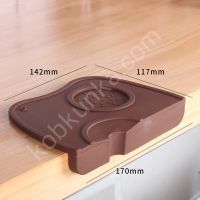 ยางรองแทมเปอร์ ยางรองกดกาแฟ ยางรองโต๊ะกดกาแฟ แผ่นยางรองแทมเปอร์ Coffee Tamper Mat สินค้าพร้อมส่งในไทย