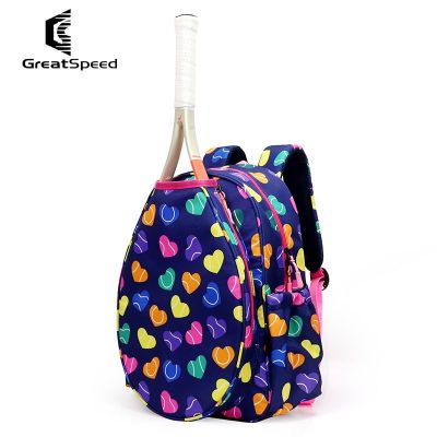 ★New★ GreatSpeed ​​Tennis Bag Badminton Backpack for Men and Women Adult/Child Youth Backpack 2 Pack