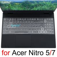 Keyboard Cover for Acer Nitro 5 Spin 7 AN515 AN517 AN715 51 52 53 54 55 56 57 V 15 17 VN7 Silicone Protector Skin Case Accessory Basic Keyboards