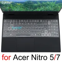 Keyboard Cover for Acer Nitro 5 Spin 7 AN515 AN517 AN715 51 52 53 54 55 56 57 V 15 17 VN7 Silicone Protector Skin Case Accessory Keyboard Accessories