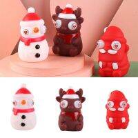 ZHUJI บิ๊กอายส์ Snowman Elk Press POP Eyes ปล่อยความดัน ลูกตาไฟทรงกลม น่าสนใจและน่าสนใจ Pop It Game ของเล่นเด็กผู้ใหญ่