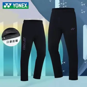 Yonex YTP1000 Unisex Badminton Tracksuit Pants - Black — Badminton HQ